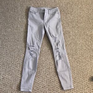 Grey Jeans/Size 2/High Rise/Stretchy